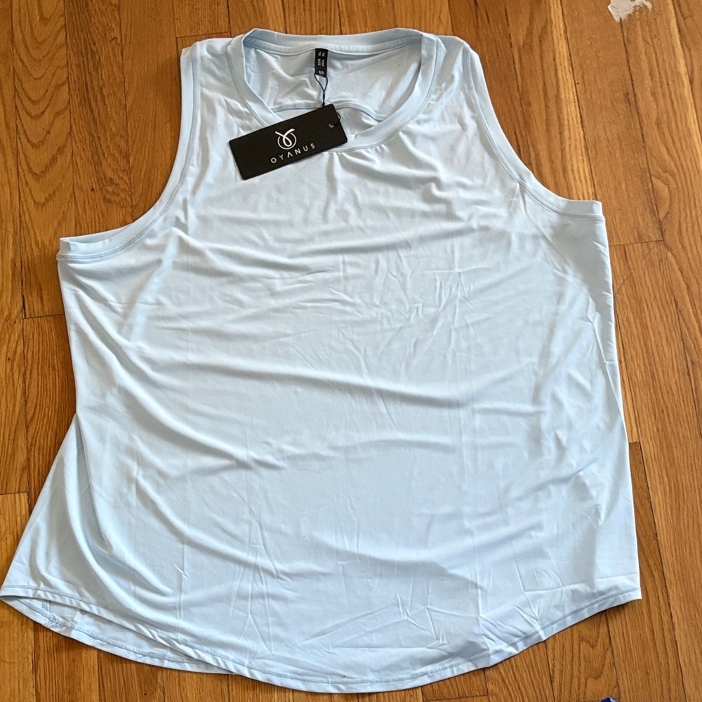 10/$10 Sky Blue Women's Tank Top